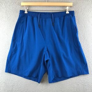 Lululemon Mens XL Blue Lightweight Training Workout Shorts Athletic Gym